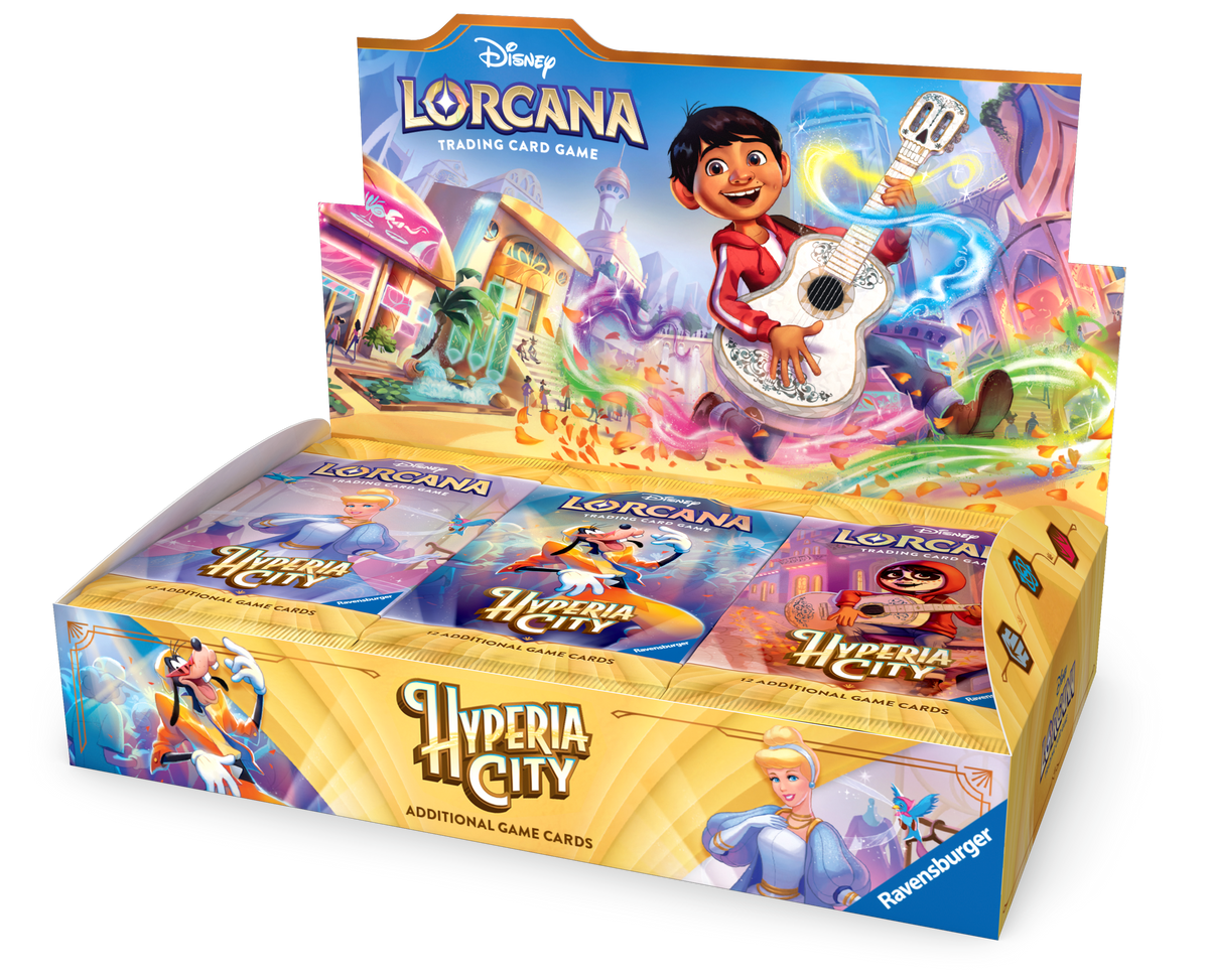 Disney Lorcana: Hyperia City Booster Box case