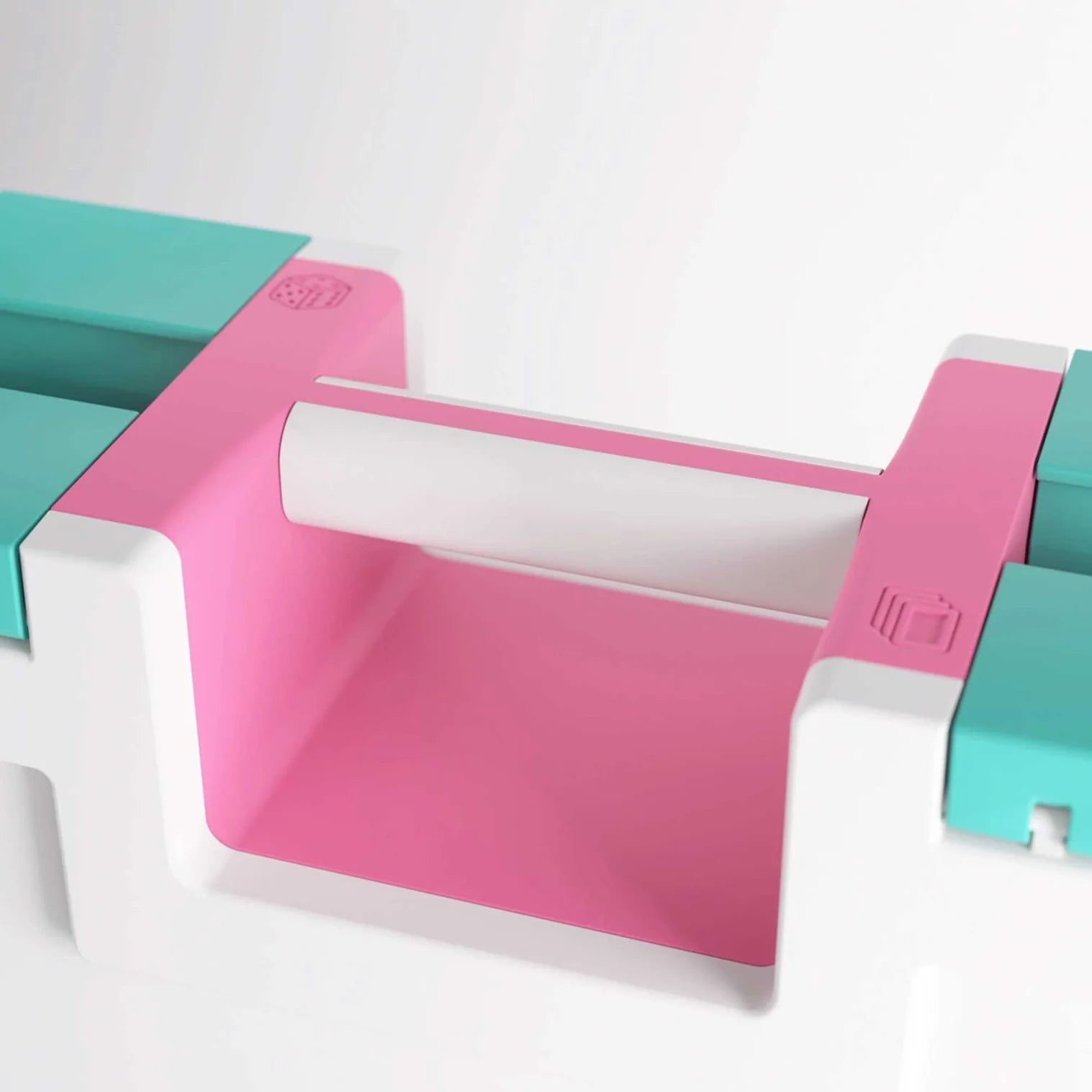 Gamegenic Game Castle Pink/White/Teal