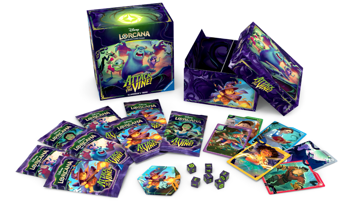 Disney Lorcana TCG - Attack of the Vine Illumineer's Trove Set - Set 13