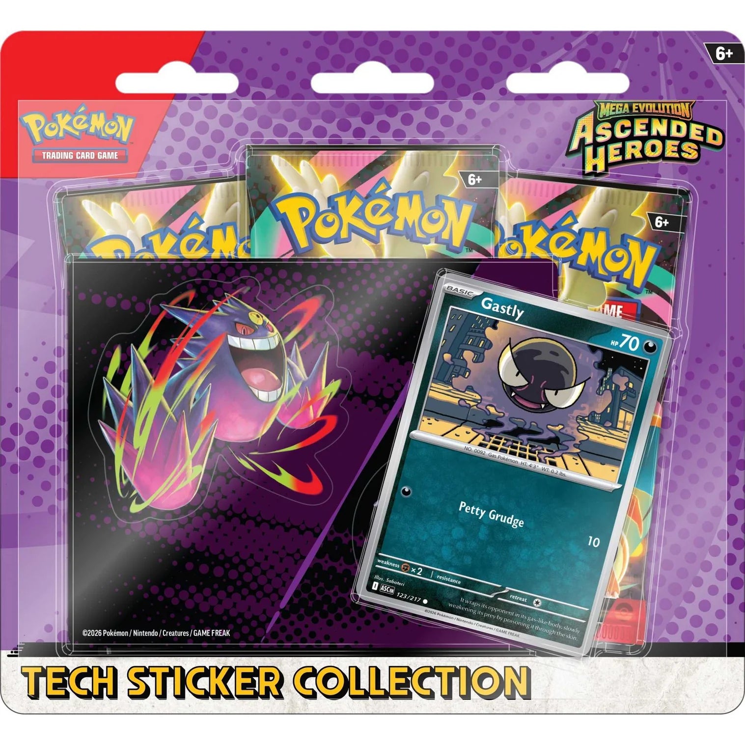Pokémon TCG: Mega Evolution Ascended Heroes - Tech Sticker Collection