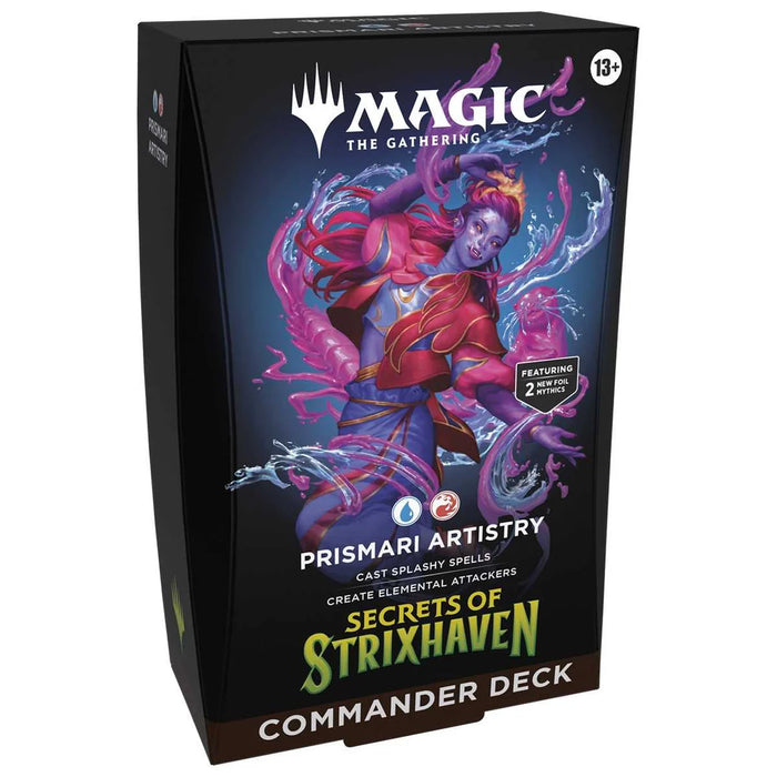 Magic: The Gathering: Secrets of Strixhaven Commander Deck Prismari Artistry