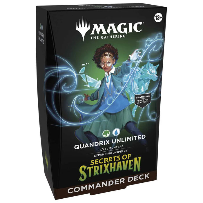 Magic: The Gathering: Secrets of Strixhaven Commander Deck Quandrix Unlimited