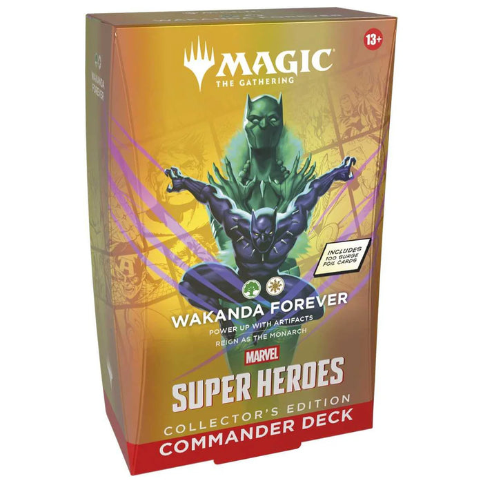 Wakanda Forever: Marvel Super Heroes Collector Commander Deck