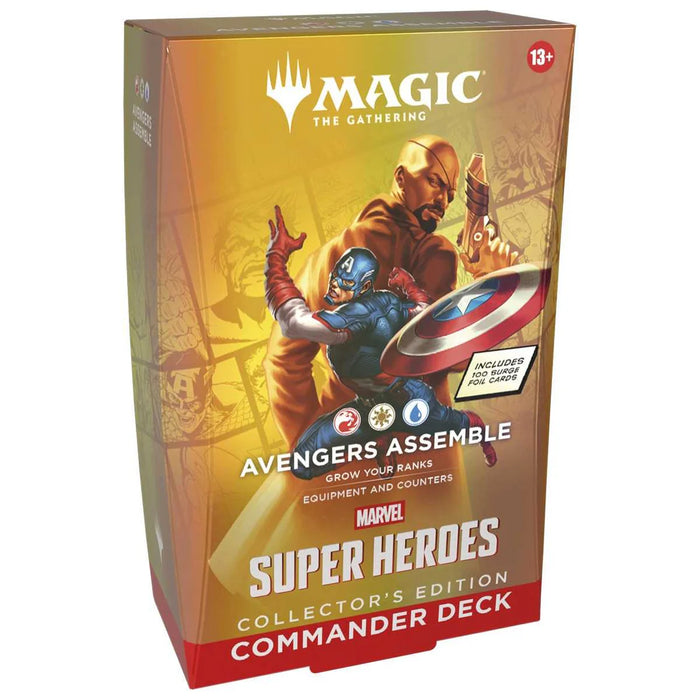 Avengers assemble: Marvel Super Heroes Collector Commander Deck