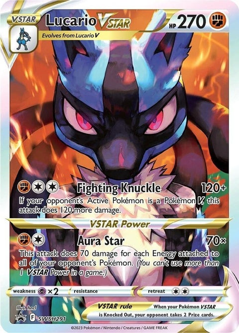Lucario Vstar (SWSH291)