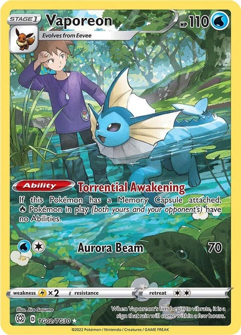 Vaporeon (TG02/TG30)